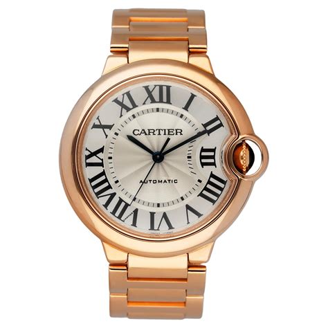 cartier ballon bleu 28mm rose gold|cartier ballon bleu for sale.